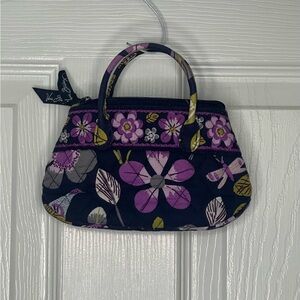 Vera Bradley Purple Floral Women's Mini Bag